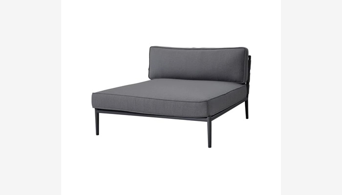 Cane-line-conic-daybedmodul-grey-1