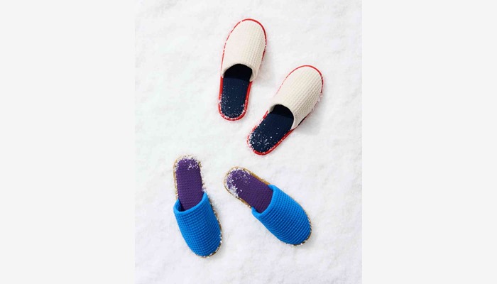Waffle Slippers multi Family 01